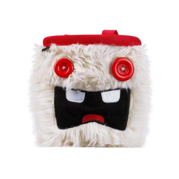 Chalk Bag for Climbing, Bouldering, Belt and Giftbox Included - Wide Opening - Brush Holders, for Left & Right Handers (PAM)