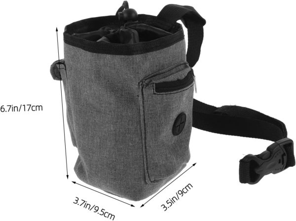 Climbing Chalk Bucket Bag Durable Slip Design for Rock Climbing Mountaineering and Gym Use Stylish Waist Bag with Multiple Pockets and Brush Holder - Image 2