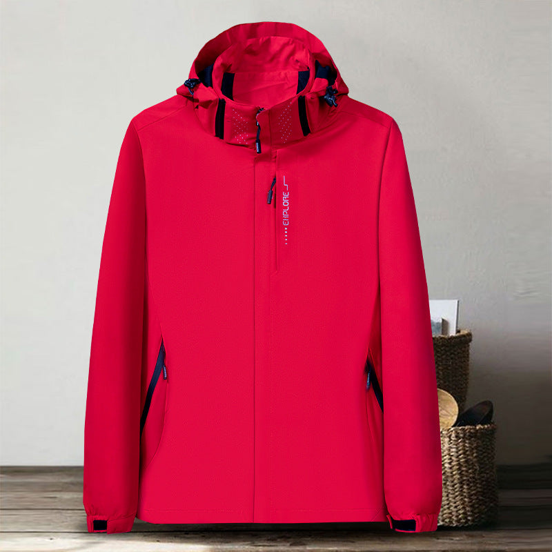 Thin Shell Jacket Waterproof Windbreaker Jacket - Image 10
