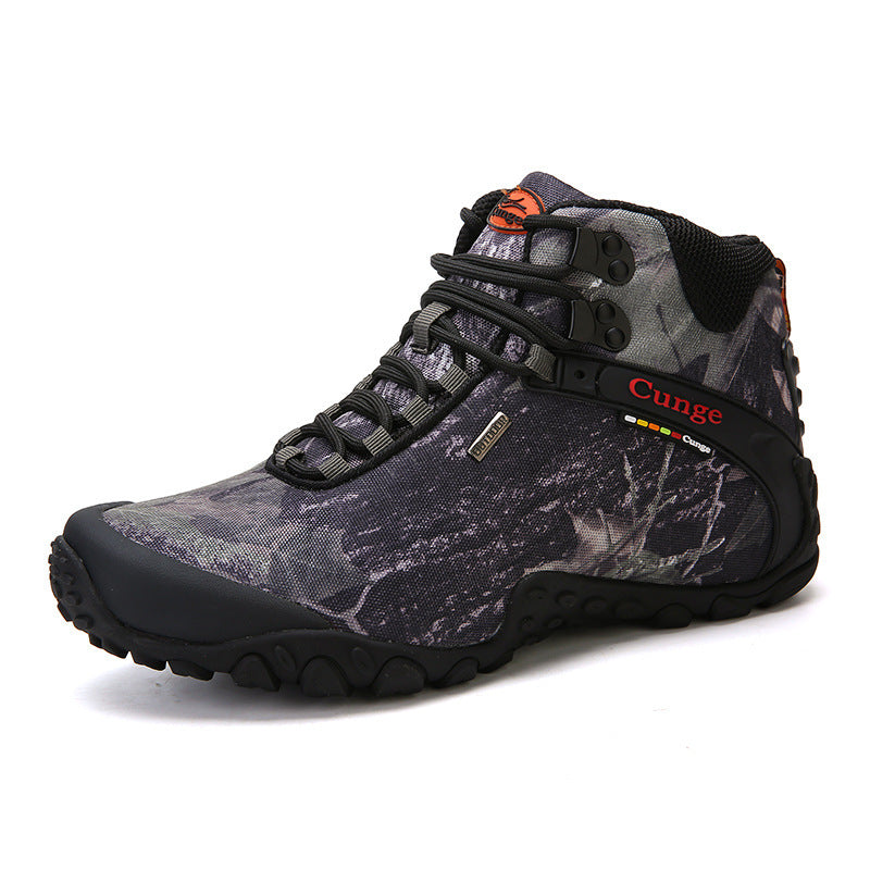 Camouflage Outdoor Climbing Boots Foreign Trade Men's Sports Camping Climbing Boots - Image 5