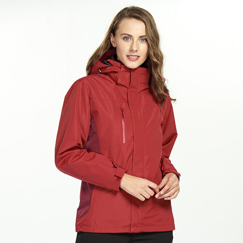 Men's And Women's Windproof And Warm Thick Mountaineering Jacket - Image 5