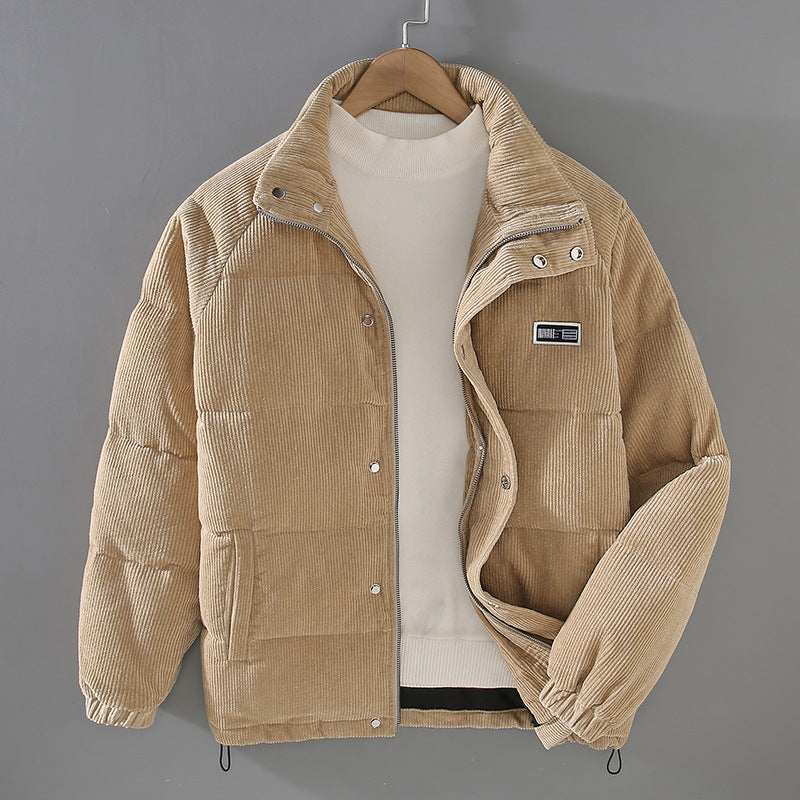 Men's Youth Corduroy Down Jacket - Image 4