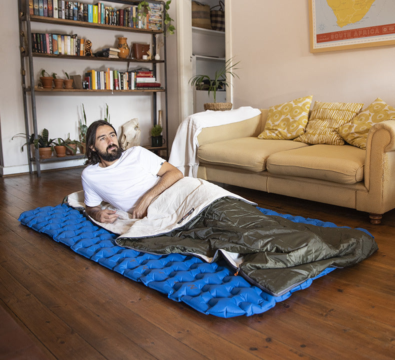 Camping Thin Portable Envelope Cotton Sleeping Bag - Image 4