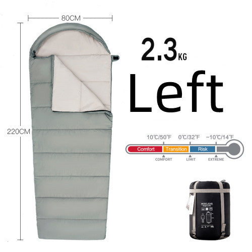 Down Sleeping Bag Outdoor Thick Cotton Stitching - Image 16