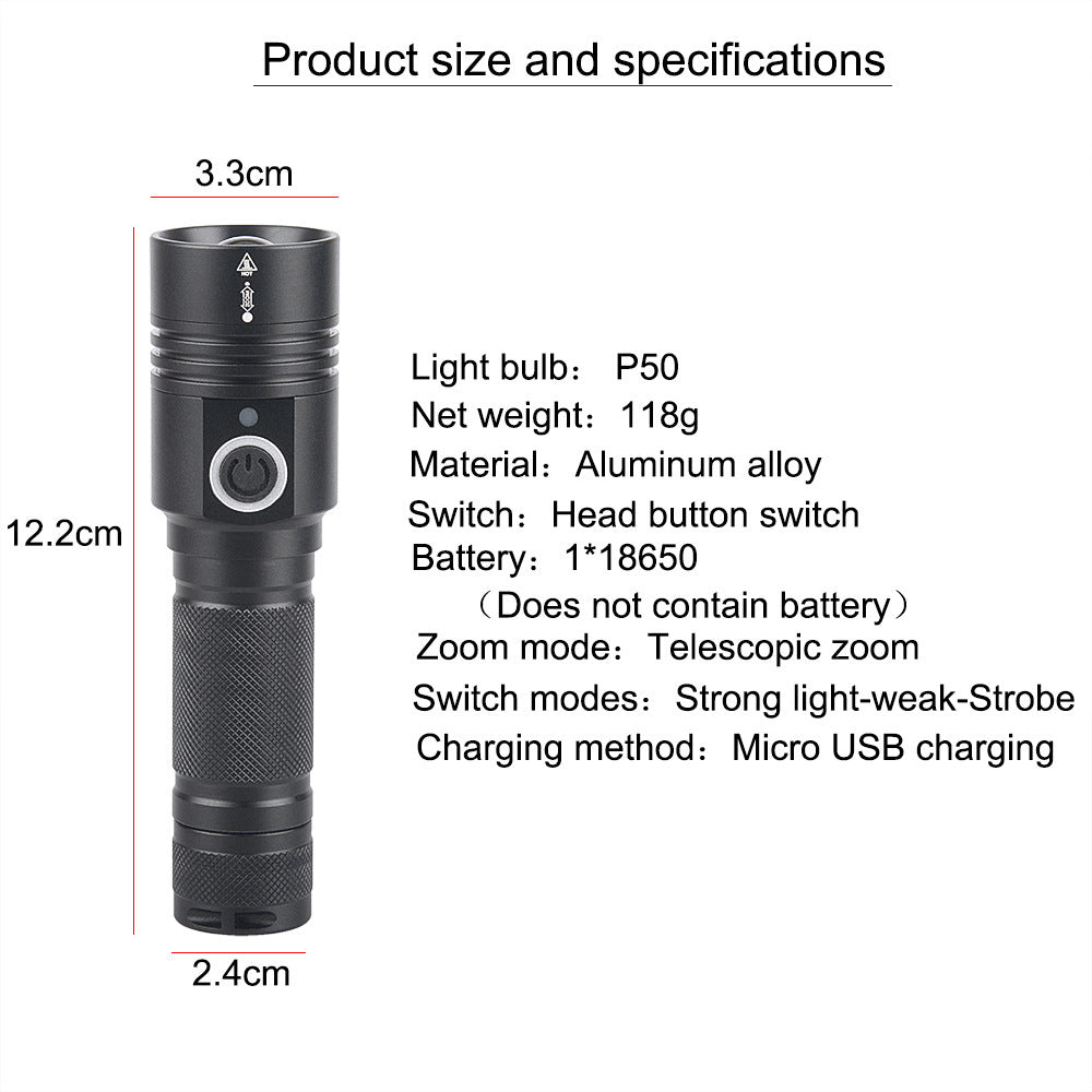 Telescopic flashlight - Image 2