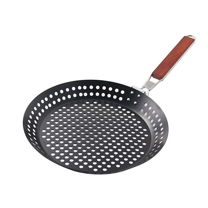 Outdoor Camping Foldable Grilled Skillet Pan - Image 8