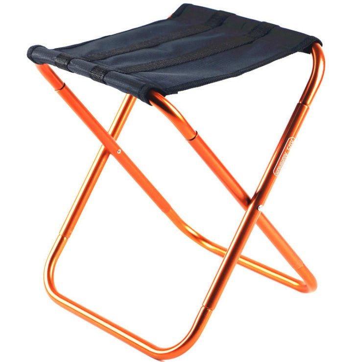 Outdoor Aluminum Folding Stool Chair - Image 3