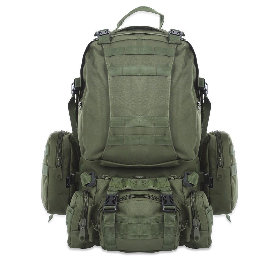50L Outdoor Backpack Molle Military Tactical Backpack Rucksack Sports Bag Waterproof Camping Hiking Backpack Travel - Image 8