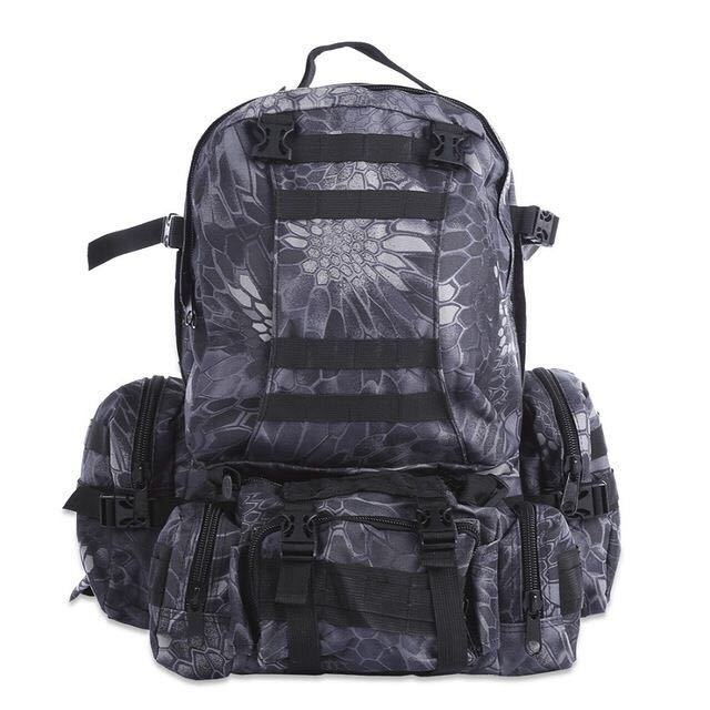 50L Outdoor Backpack Molle Military Tactical Backpack Rucksack Sports Bag Waterproof Camping Hiking Backpack Travel - Image 7
