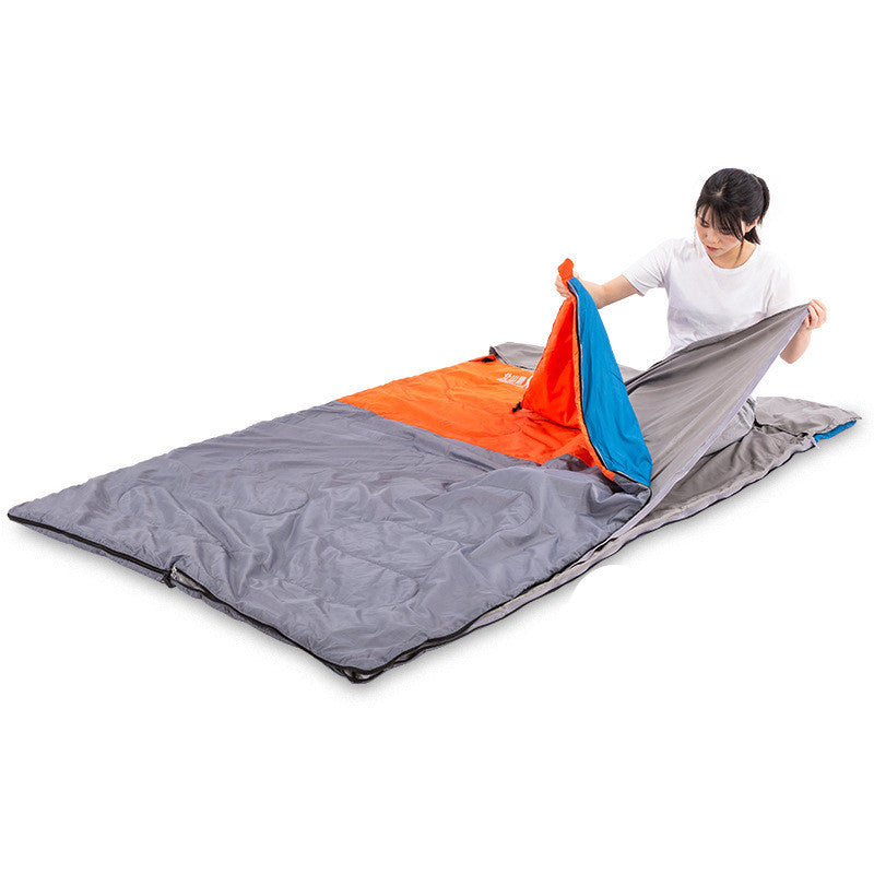 Outdoor Camping Indoor Lunch Break Adult 3 People Cotton Sleeping Bag - Image 3