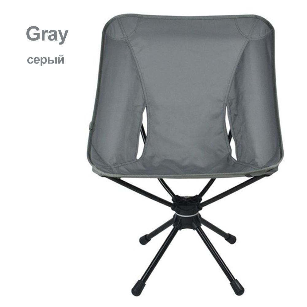 Outdoor Folding Chair 360 Degree Rotatable Leisure Chair