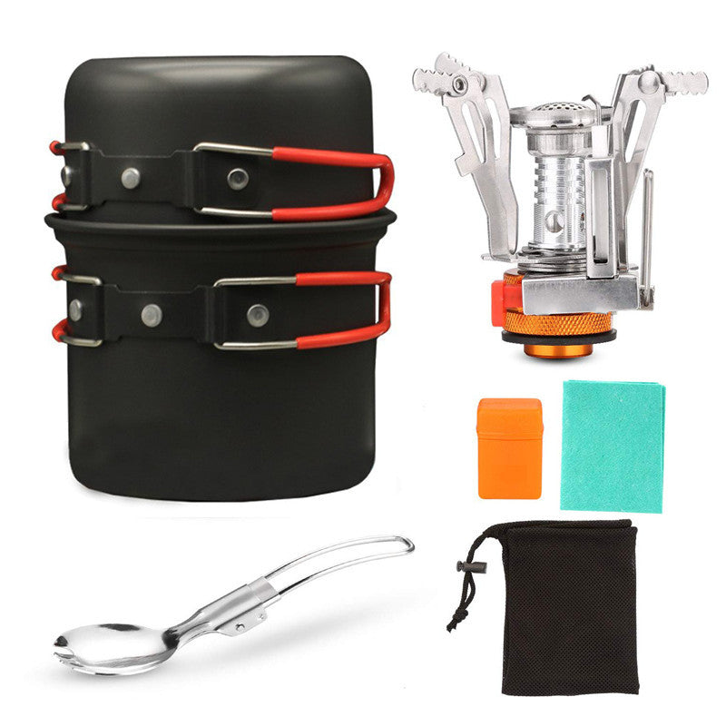 Portable Folding Cookware Set For Outdoor Barbecue - Image 6