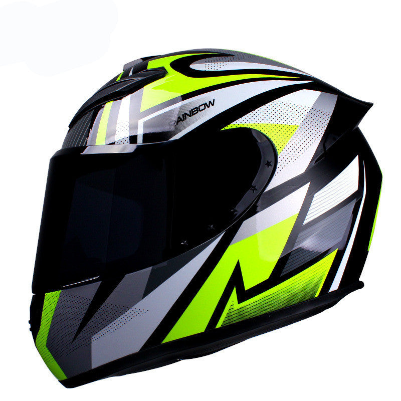 Electric Bike Riding Helmet Full Cover Four Seasons Personality Cool Running Helmet - Image 4