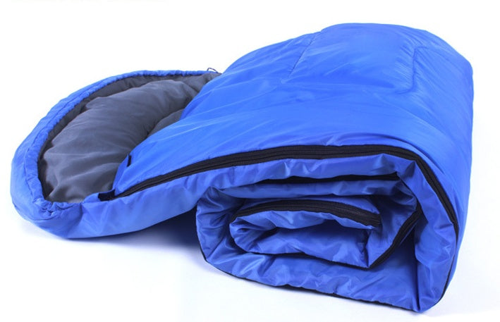 Outdoor Camping Sleeping Bag - Blue - Image 5