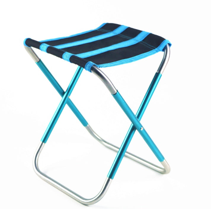 Outdoor Aluminum Folding Stool Chair - Image 2