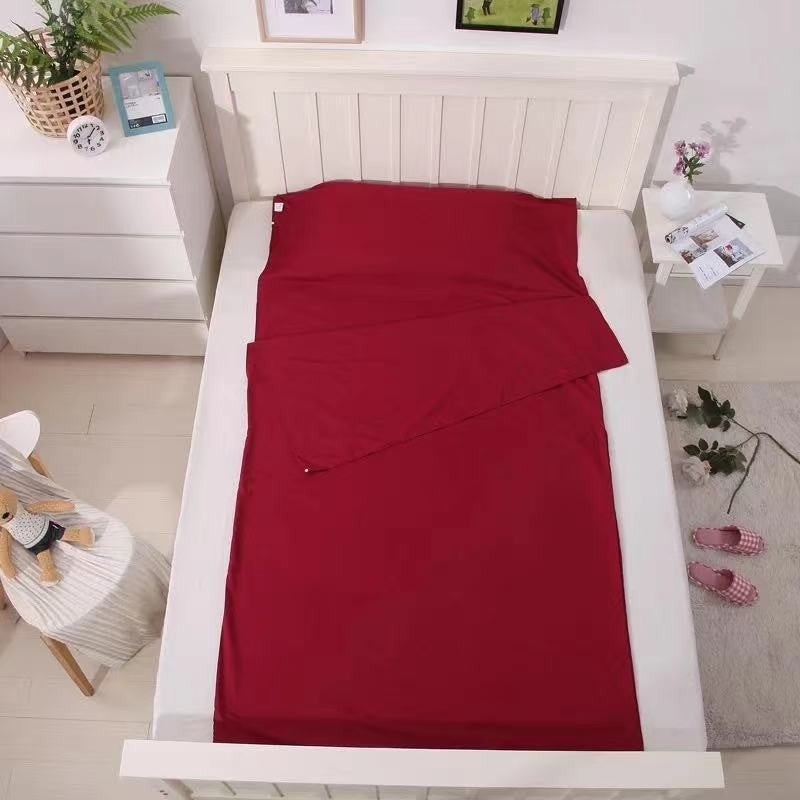 Thin Portable Ultra-light Cotton Sleeping Quilt Cover Anti-dirt-proof Travel Sleeping Bag - Image 13