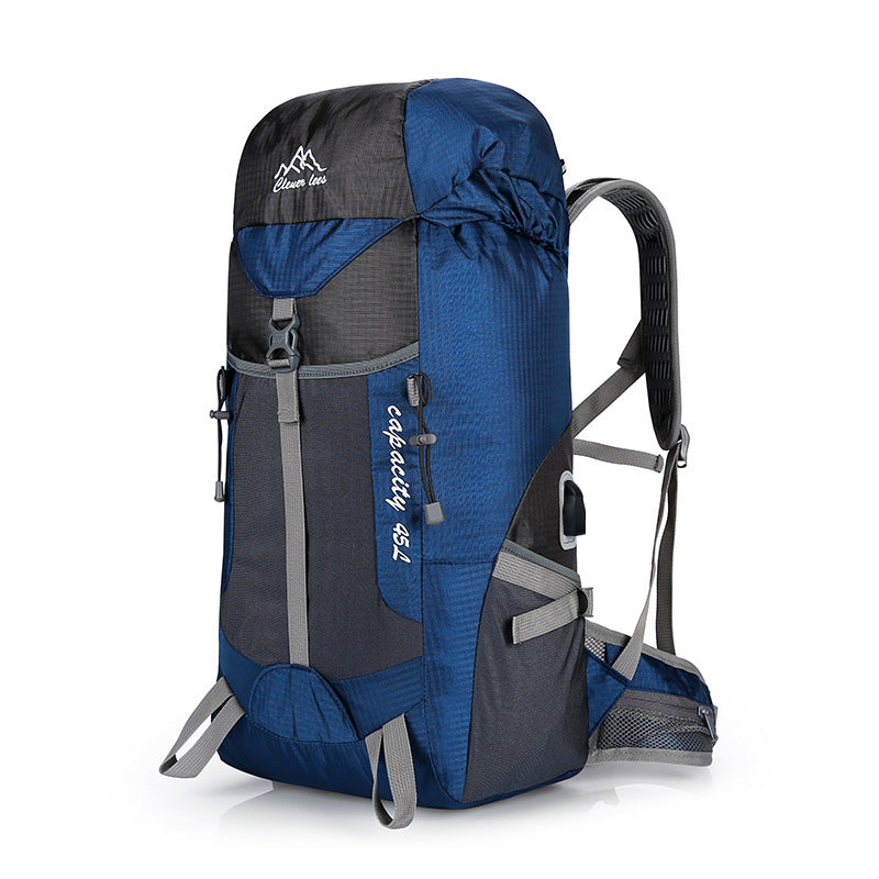 Backpack Outing Travel Outdoor Mountaineering Bag USB Charging - Image 8