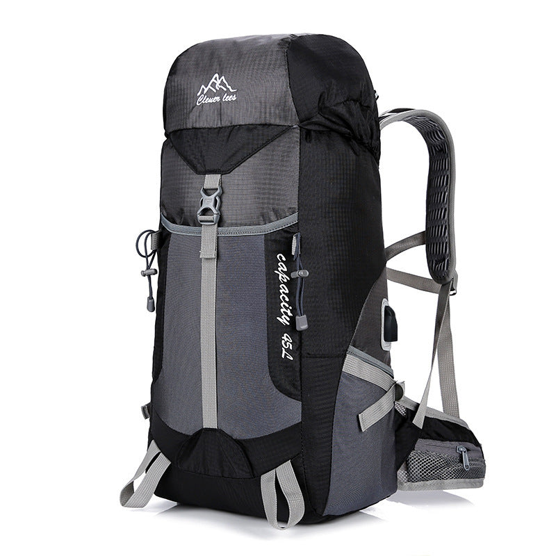 Backpack Outing Travel Outdoor Mountaineering Bag USB Charging - Image 4
