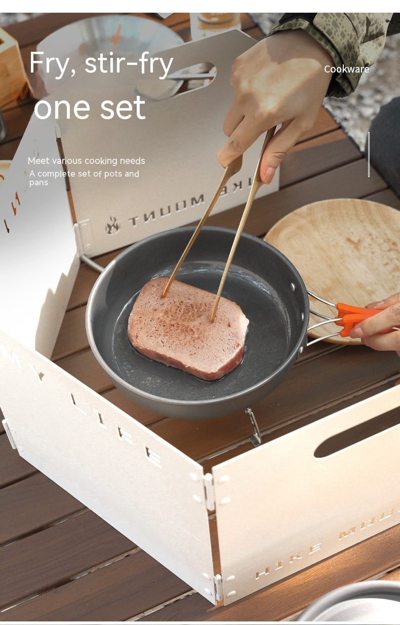 Multi-person Camping Picnic Pot Portable Mixed Pot - Image 7