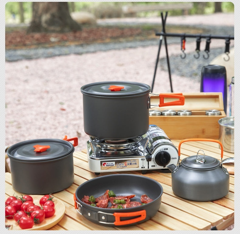 Multi-person Camping Picnic Pot Portable Mixed Pot - Image 2