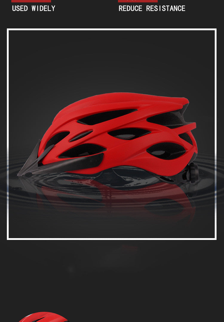 Bicycle Helmet Head Cap Integrated Mountain Road Bike Bicycle Light - Image 2