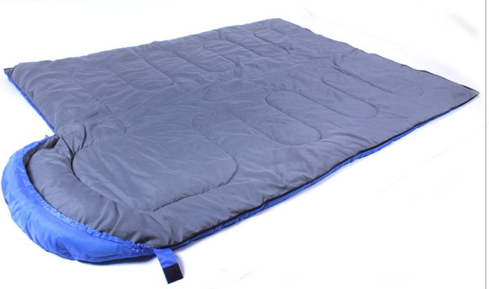 Outdoor Camping Sleeping Bag - Blue - Image 10