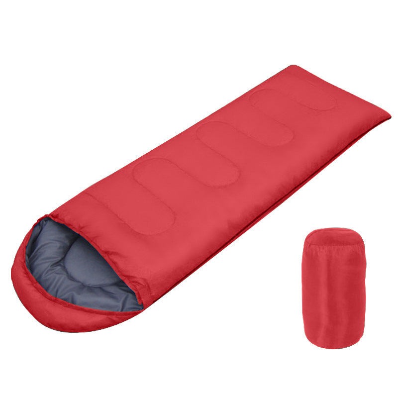 Envelope Outdoor Camping Thickening Hollow Cotton Winter Sleeping Bag - Image 5