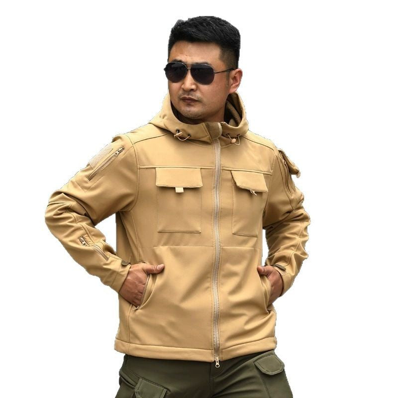 Shell Jacket Camouflage Cold Sports Outdoor Tactics Fleece Sweater