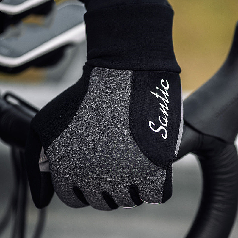 Cycling Windproof Long Finger Bike Gloves - Image 2