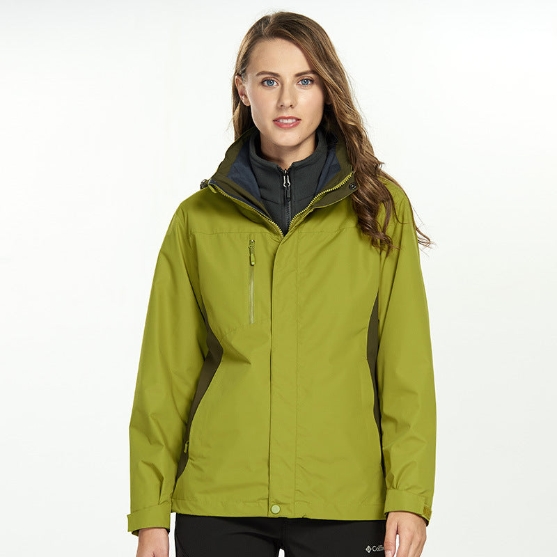 Men's And Women's Windproof And Warm Thick Mountaineering Jacket - Image 4