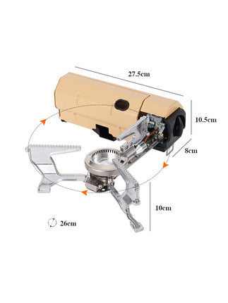 Outdoor Portable Folding Cardstock Stove Camping Cookware Card Magnetic Stove To Boil Water - Image 7