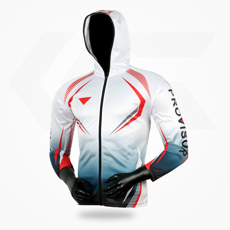 Hooded anti-ultraviolet fishing suit - Image 3