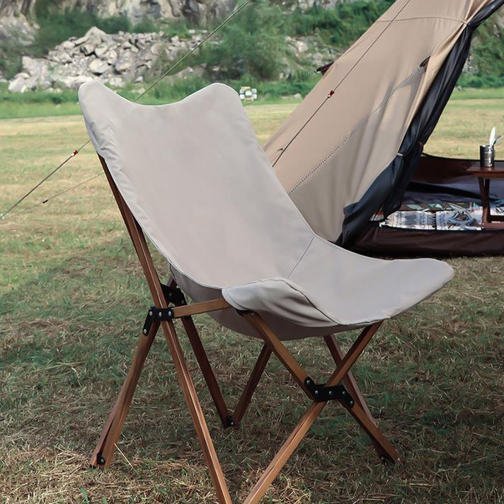 Folding Wooden Camping Chair - Image 8