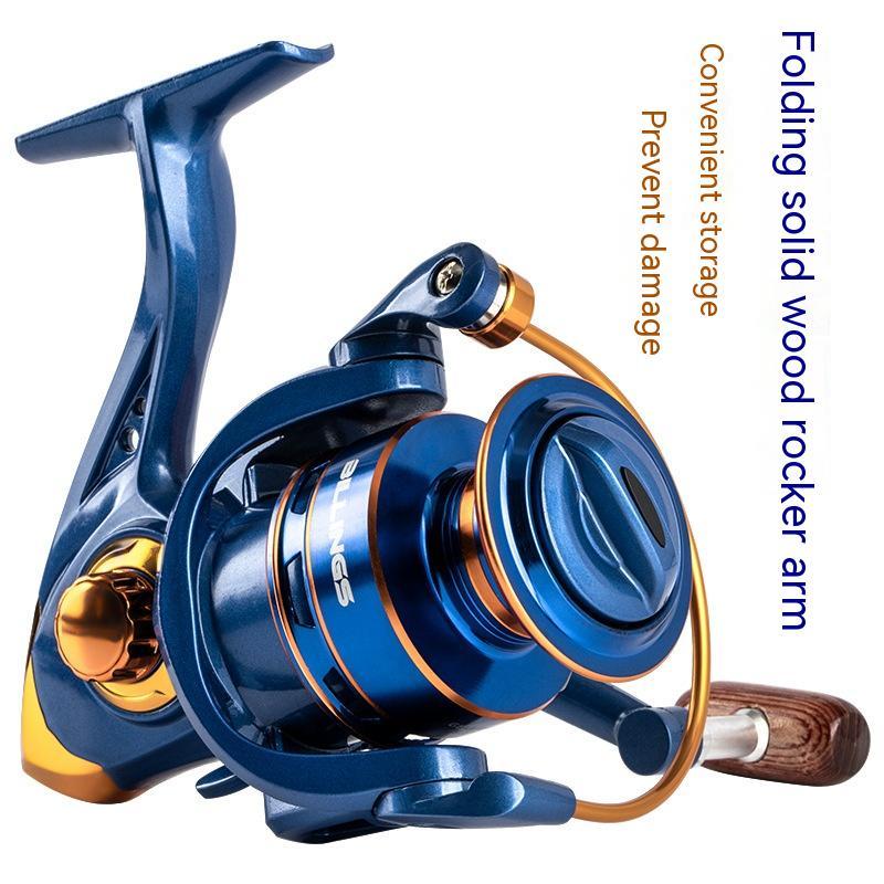 All-metal Spinning Reel Outdoor Fishing Reel Reel For Telescopic Fishing Rod Fishing Reel - Image 4