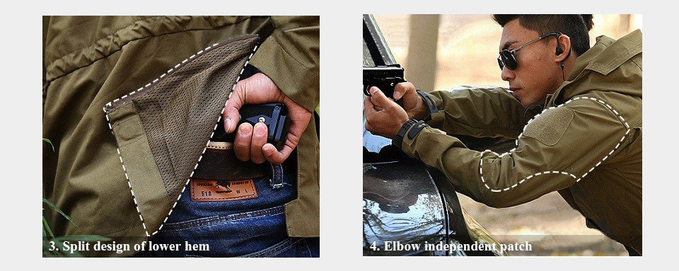 M65 UK US Army Clothes Casual Tactical Windbreake - Image 5