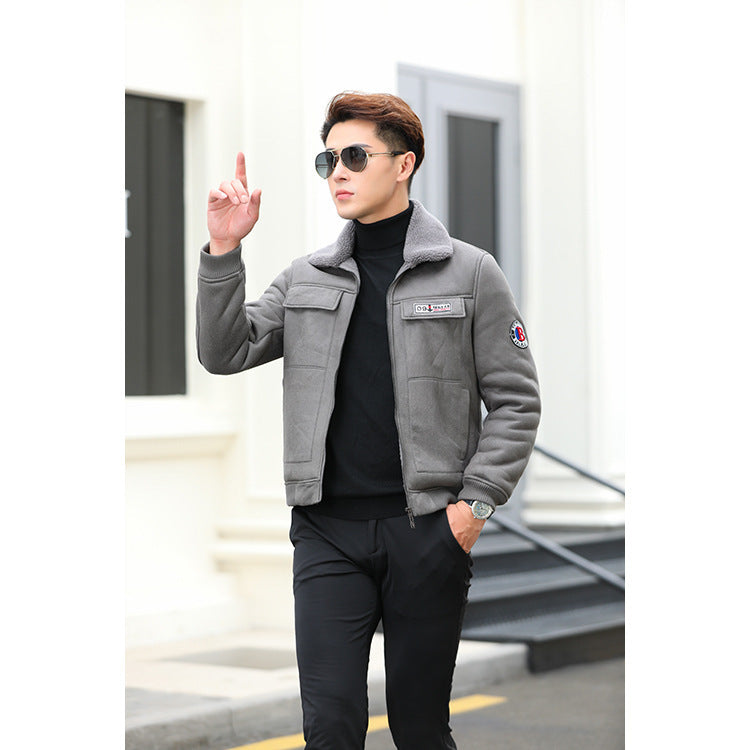 Men's Jacket Warm Berber Fleece Clothing - Image 10