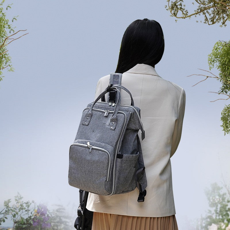 Large Capacity Stylish Outdoor Carrying Backpack - Image 3