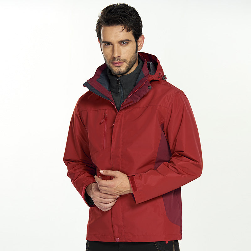 Men's And Women's Windproof And Warm Thick Mountaineering Jacket - Image 8