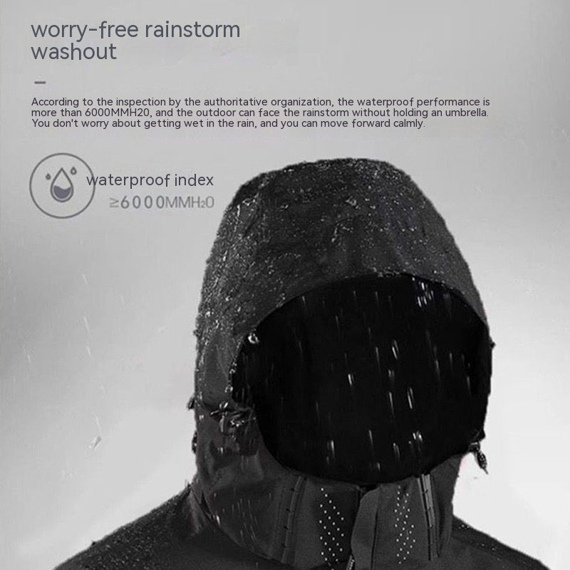 Outdoor Windproof Trendy Brand Mountaineering Clothing Jacket Coat - Image 6