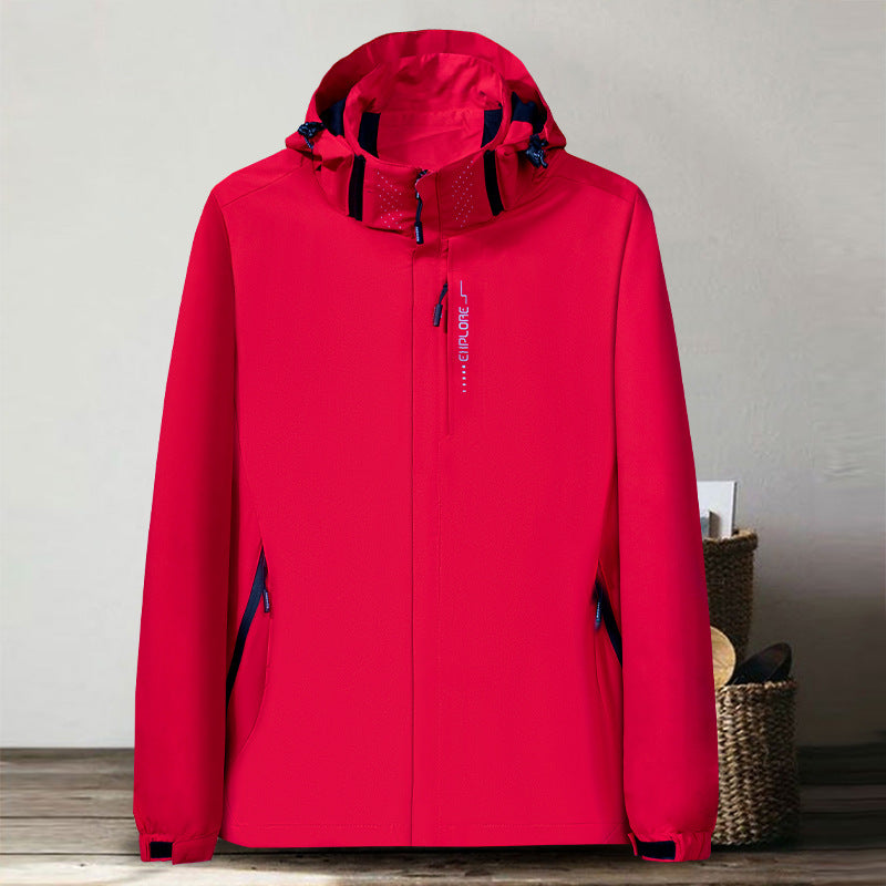 Thin Shell Jacket Waterproof Windbreaker Jacket - Image 6