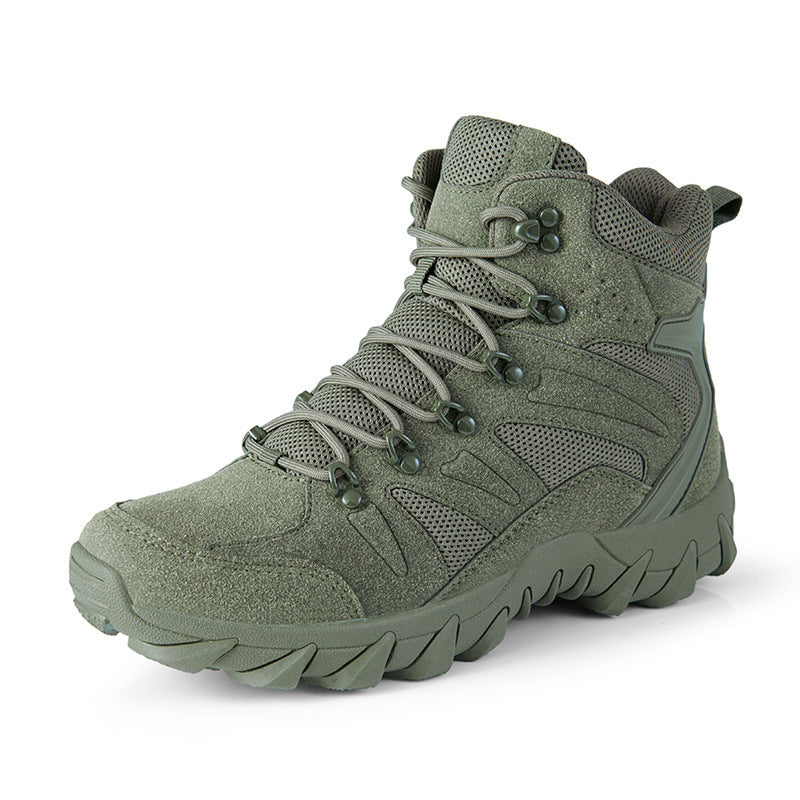 Men's Outdoor Hiking Shoes - 702 Army Green - Image 7