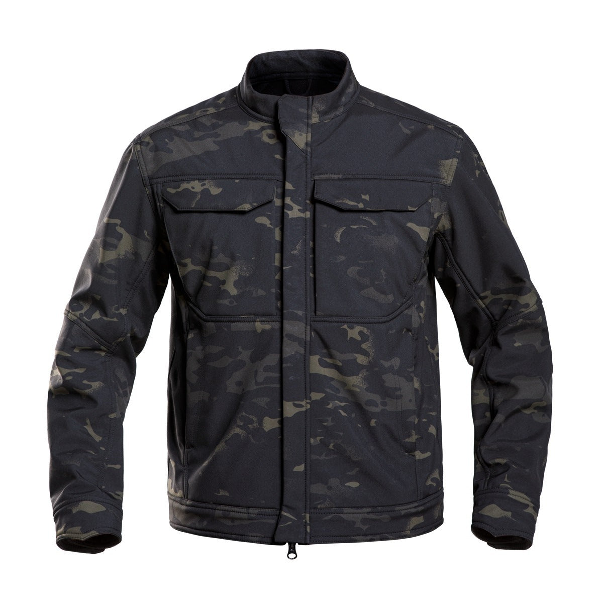 Bone Frog Peak Breaker Soft Shell Jacket Jacket Mountaineering Camping Windproof And Wear-resisting Jacket Tactical Thermal Jacket - Image 9