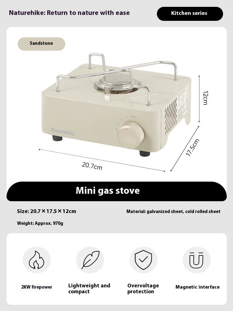 Mini Portable Gas Stove Outdoor Camping Cookware Stove Portable - Image 7