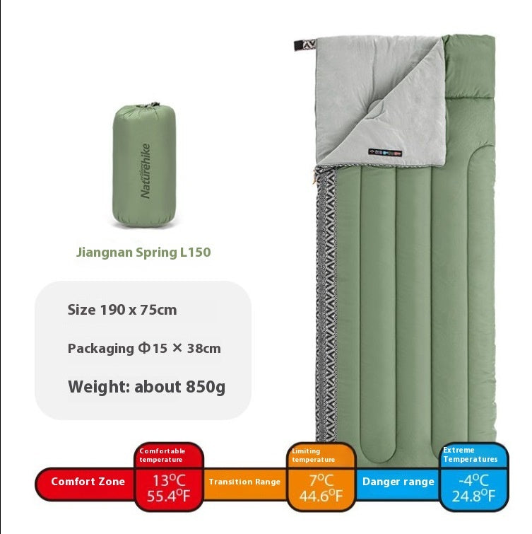 Four Seasons Universal Portable Outdoor Camping Dirty Proof Sleeping Bag - Image 4