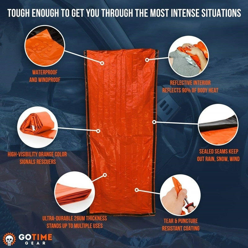 Emergency Bivy Sack Survival Sleeping Bag - Image 8