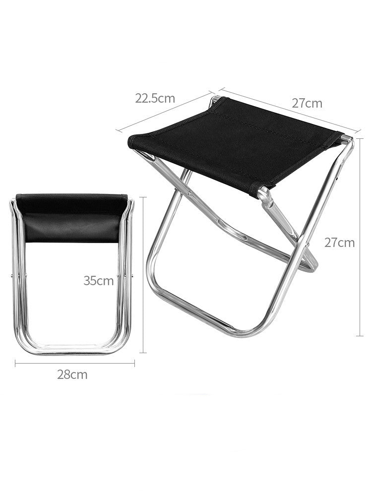 Outdoor Folding Chair Portable Camping Equipment Backrest - Image 15
