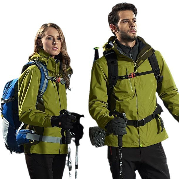 Men's And Women's Windproof And Warm Thick Mountaineering Jacket - Image 7