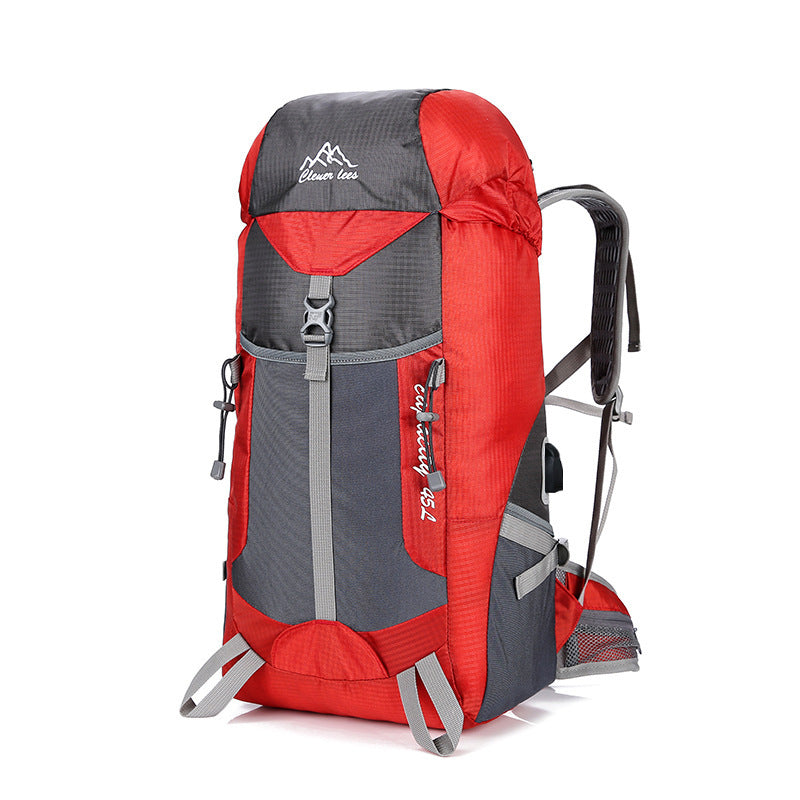 Backpack Outing Travel Outdoor Mountaineering Bag USB Charging