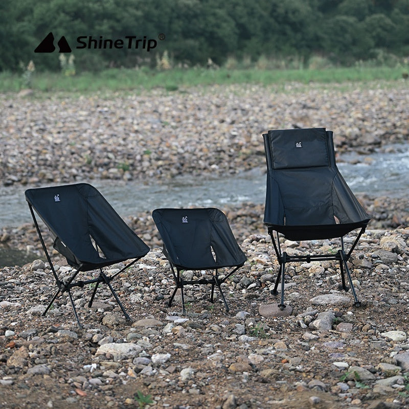 Lightweight Portable Foldable Outdoor Aluminum Alloy Moon Chair - Image 10
