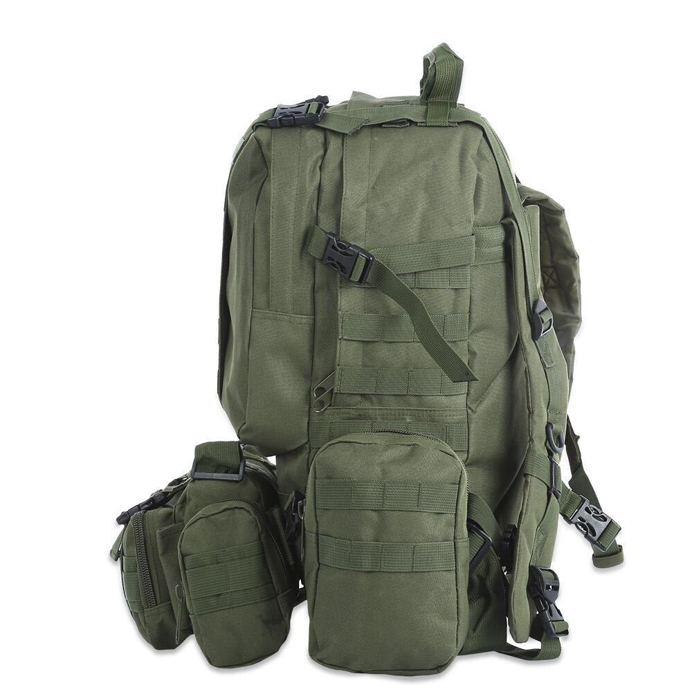 50L Outdoor Backpack Molle Military Tactical Backpack Rucksack Sports Bag Waterproof Camping Hiking Backpack Travel - Image 3